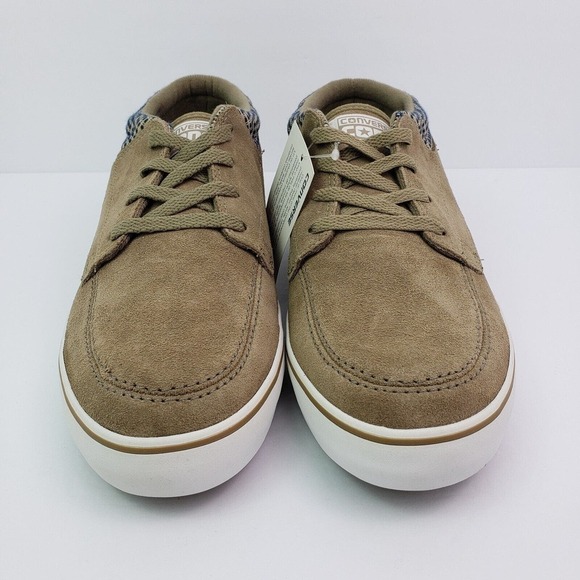 Converse Sea Star LS Mid Mens Size 10.5 Lead Gray Suede Skate Sneaker Shoes - Picture 5 of 11